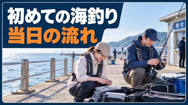 初めての海釣り施設は何時に行く？開場・受付から逆算する当日の流れ 