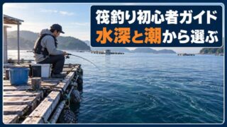 筏釣り初心者ガイド｜水深と潮から狙う魚・釣り方・道具を決める 