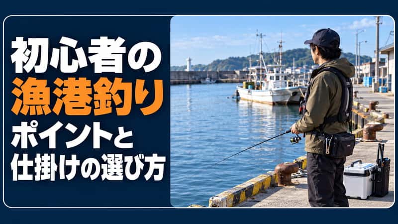 漁港釣りの始め方｜初心者が先に確認したいルール・ポイント・仕掛け 